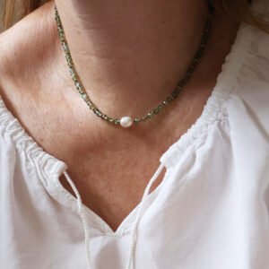 Alternative view of Moss Necklace